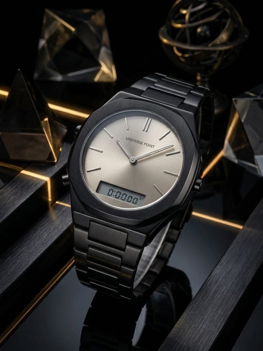 Universe Point Hybrid Analog-Digital Watch
