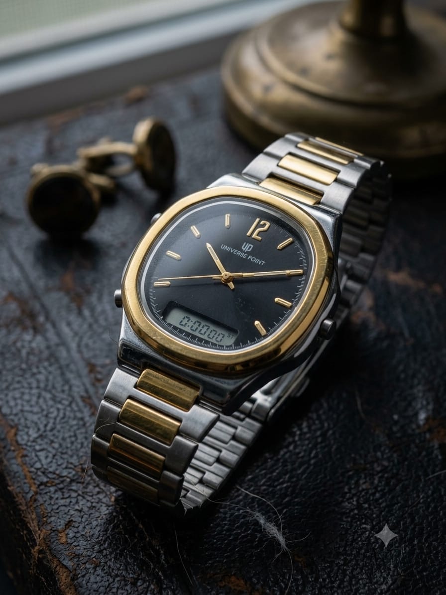 Universe Point Dual Time (Ana-Digi) Series men&