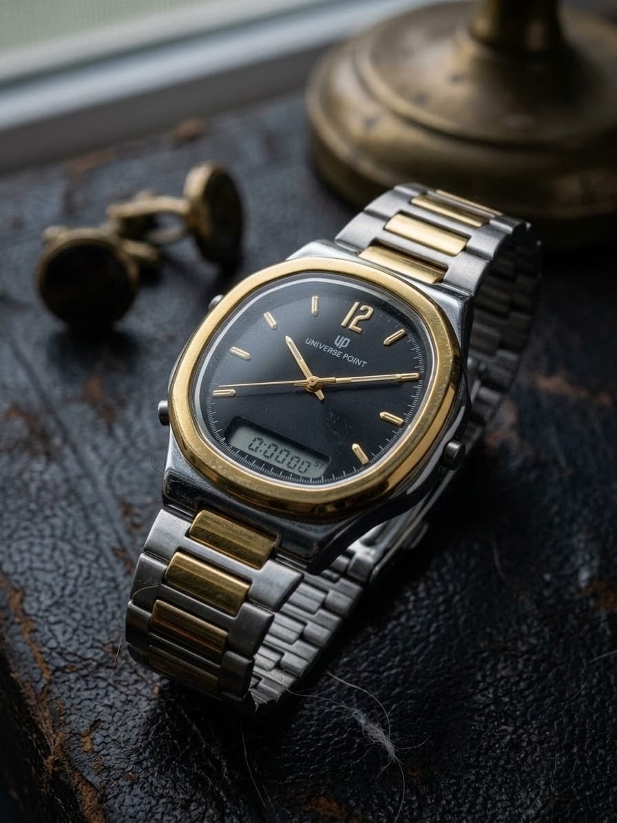 Universe Point Dual Time (Ana-Digi) Series men&